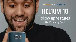 Helium 10 Follow Up Feature | Automated emailing & templates | 1000 lifetime credits