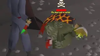 Pking but I only have this dagger in my bank now
