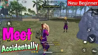 This is Accidentally meeting 😎 Crazy | Free Fire Max |