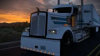 White Lightning's First Ride. Hauling Tires.