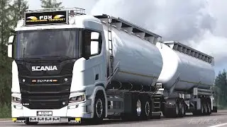 ETS2 1.38 Feldbinder KIP Rigid Addon for Tandem Addon | Euro Truck Simulator 2 Mod