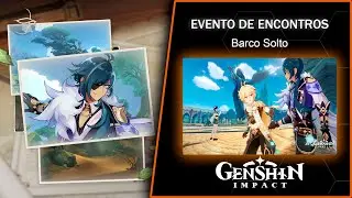 Evento de Encontros Kaeya Final 1 Barco Solto - Genshin Impact