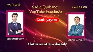 Buraxılış imtahanına dəstək!
