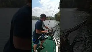 first bass at a new lake