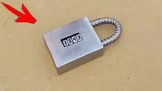 КОДОВЫЙ ЗАМОК СВОИМИ РУКАМИ ИЗ МЕТАЛЛОЛОМА