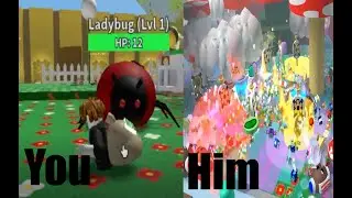You VS The guy she tells not to worry about. [Bee Swarm Simulator]
