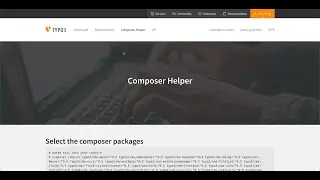 TYPO3 installieren mit Hilfe des Composer Helpers (Aufzeichnung eines Livestreams)