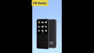 How to use FM Radio feature in MP3 player?