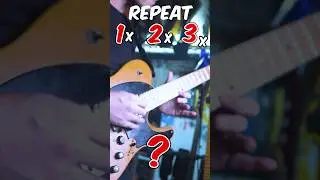 When you hear some notes that you like, play them again! 