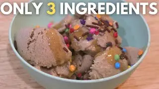 Ice Cream Without Added Sugar - Without Ice Cream Maker.