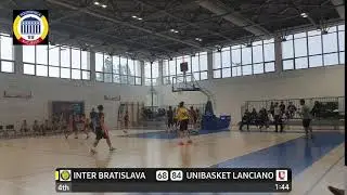 EYBL U15🏀Inter Bratislava vs UniBasket Lanciano