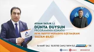 DEVA Partisi Muradiye İlçe Başkanı Sultan Bilici Akdamar TV'de | Canlı Yayın