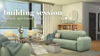 San Sequoia Modern Apartment | Speed build | The Sims 4 | NO CC