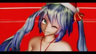 MMD R-18 Papito with Miku and Rin Bikini