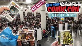 NYCC 2019 ALL DAYS FULL EXPERIENCE! FUNKO POPS, SHFIGUARTS, COMICS, & More (I spend so much MONEY!)