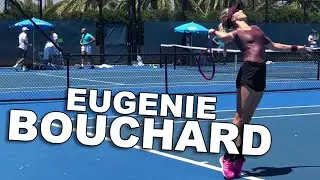 Eugenie Bouchard - Australian Open 2019 - Practice Courts