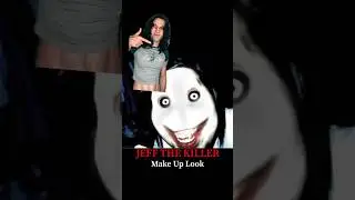 A Jeff the Killer makeup look! #Jeffthekiller #horror #creepypasta #makeup #sfx