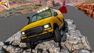 Cars Suspension Test #16 - BeamNG drive