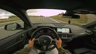 German Autobahn Silent Vlog | No Talking | BMW POV Drive