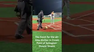 The finish for the all-time thriller in Crown Point of Arlington-Muscle Shoals!