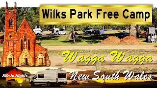 Wilks Park FREE Camp Wagga Wagga NSW Caravans Campervan RV Camper Trailers