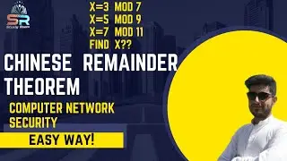 Chinese Remainder Theorem || Number Theory || Cryptography
