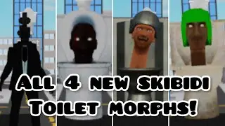 [💀NEW] How To Get ALL 5 New Skibidi Toilet Morphs In “Skibi Toilet Morphs” | Roblox #skibiditoilet