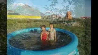 Кира у бабушки в Аппанах