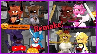 FNAF 2 Remake Counter Jumplove (Halloween edition) Animation