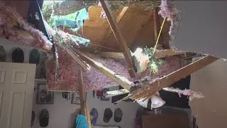 Tornado blew through Centerton, leaving residents with damaged homes