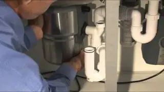 Установка измельчителя пищевых отходов Insinkerator.