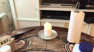 Pulsating flame in slow motion  (Candlelight edition)