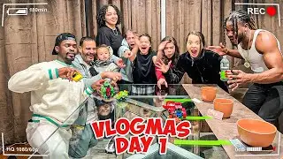 THE MOST INTENSE FAMILY GAME - VLOGMAS DAY 1