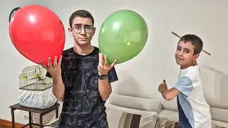 WE PLAYED A BALLOON BURST ON BUĞRA!!
