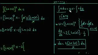 integral por partes ejemplo 2