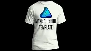 How to create a T-shirt template Mock-up in Affinity Designer