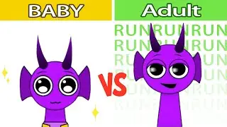 Incredibox Sprunki Babies VS Sprunki Adult