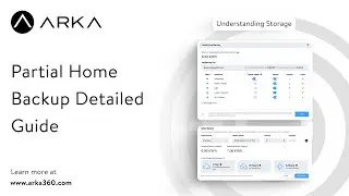 Partial Home Backup Detailed Guide