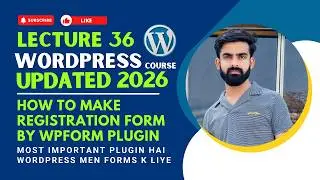 How to Make Registration Form Using WPForms Plugin | WordPress User Registration Form #wpforms