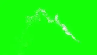 Glowing Particle Stream Animation | Free Alpha Channel Overlay | Magical Light Transition