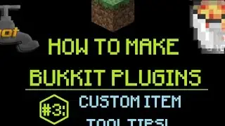 How to Make Bukkit Plugins #3: Custom Item Tooltips | MINECRAFT 🔌