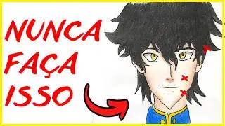 FAÇA ISSO e aprenda como DESENHAR ROSTO Igual Ao Anime ✅