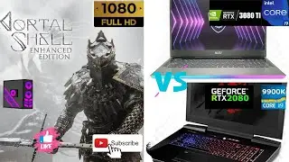 Mortal Shell ultra 1080p DX12 RTX 2080 Vs RTX 3080 TI