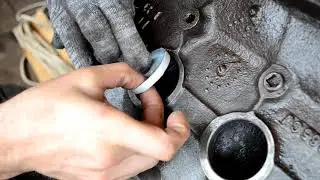 Сборка двигателя AMC 242 4.0 Jeep Cherokee XJ 1989 Renix