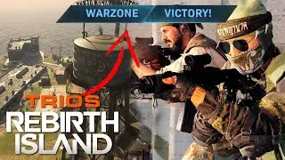 WARZONE REBIRTH ISLAND (TRIOS ) - RESPEITA MINHA AUG! FEAT #TheShooterplace TV