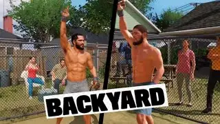 UFC 4 - Khabib Nurmagomedov vs Jorge Masvidal - Backyard Mode
