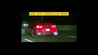 Nissan GTR R35 Godzilla Mode Activated 