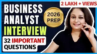 32 Basic Business Analyst Interview Questions : Key Concepts and Best Responses