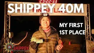 My First 1st Place in an Ultra - Shippey 40 mile - Racing in the Coldest Night of the Year