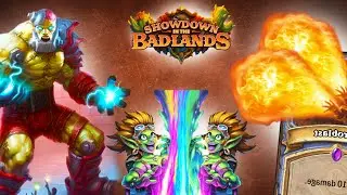 This Fire Druid Combo should be ILLEGAL| Showdown in the Badlands | Hearthstone